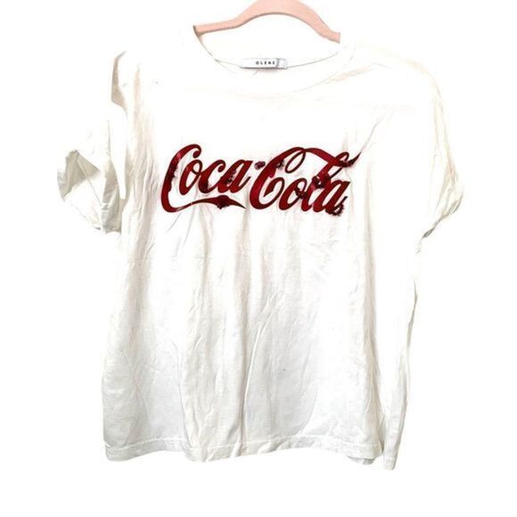 ‎OLENE Coca Cola Sequined Tee - Picture 1 of 3